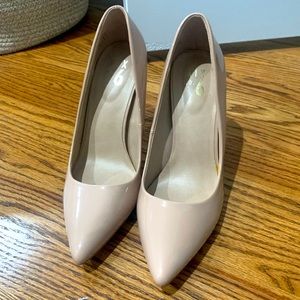 Mix No. 6 Patent Nude / Cream Heels